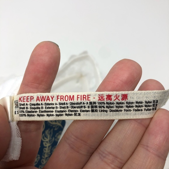 Free People Veronica Underwire Bra White 32B NWT - Picture 7 of 9